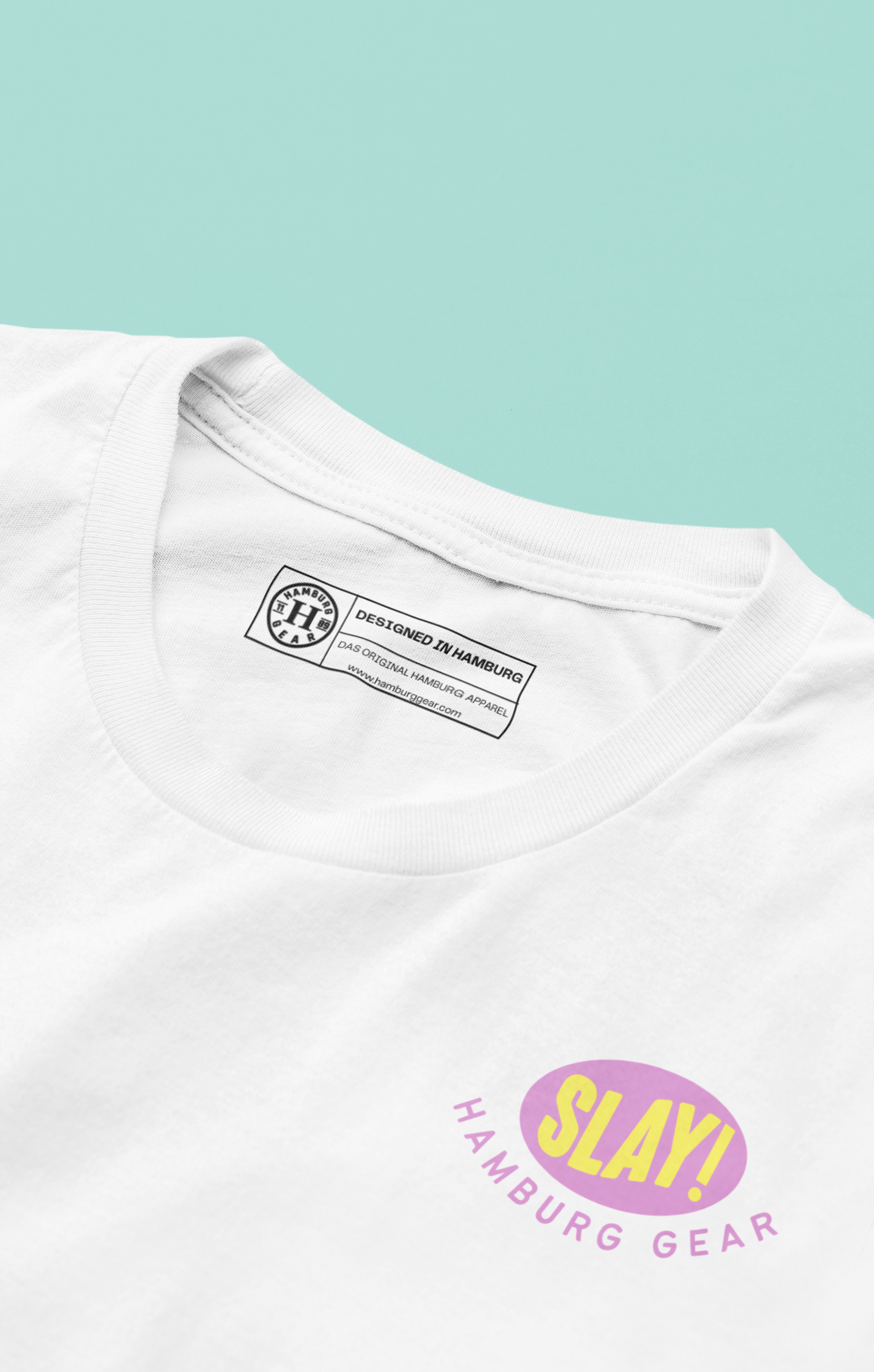 Hamburg Gear Slay Design T-Shirt