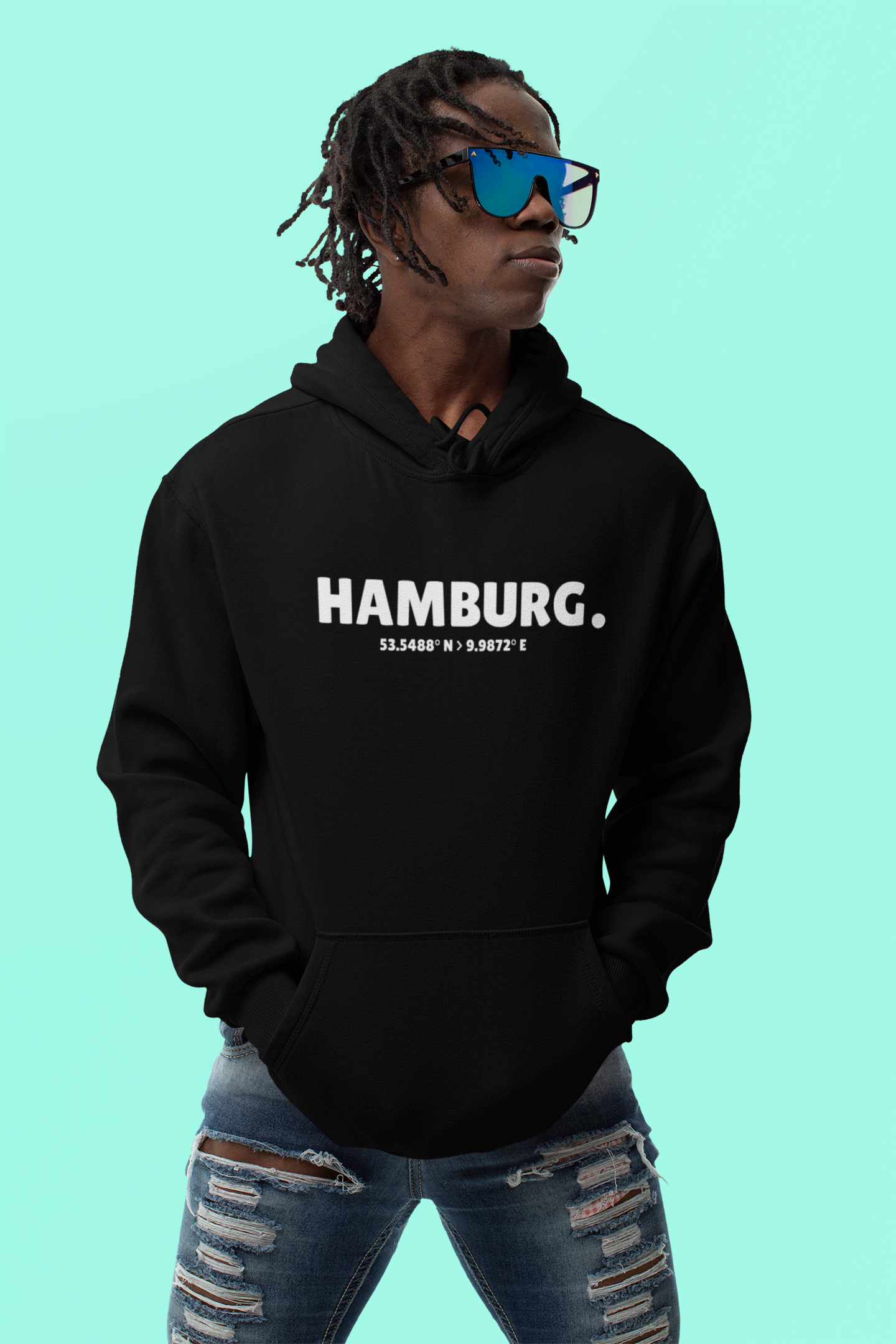 Hamburg Gear Hoodie Koordinaten