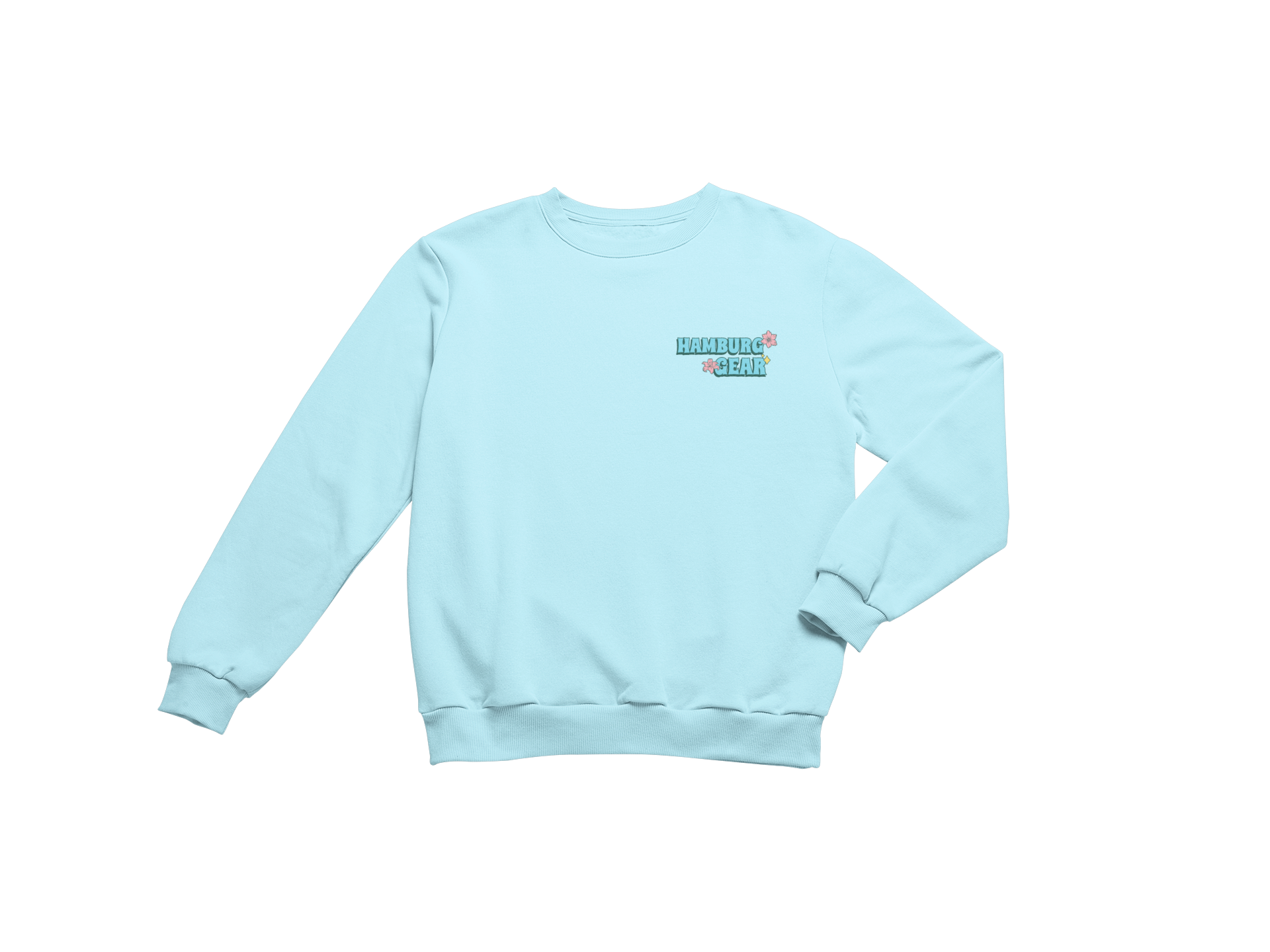 Hamburg Gear Flower Crewneck
