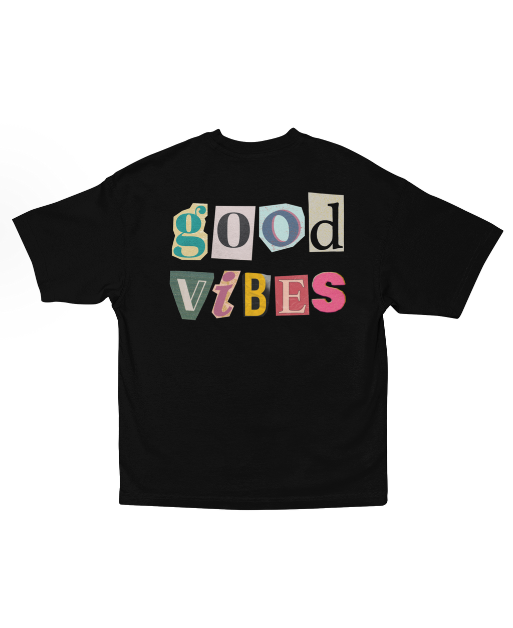 3-Hamburg Gear-Good Vibes Oversized Tee