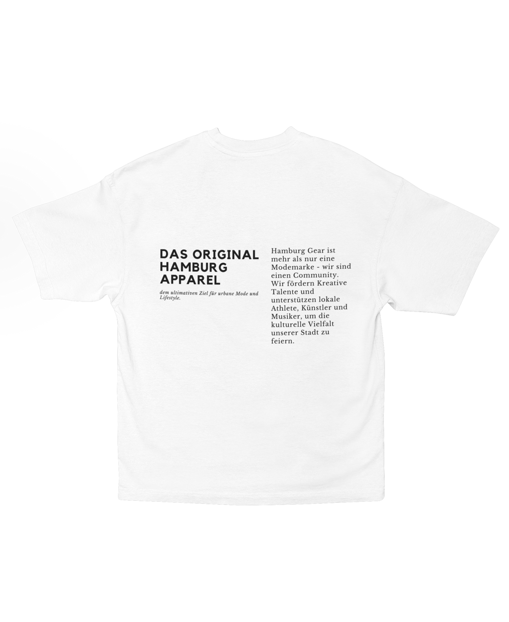 2-Oversize Signature Hamburg Gear T-Shirt