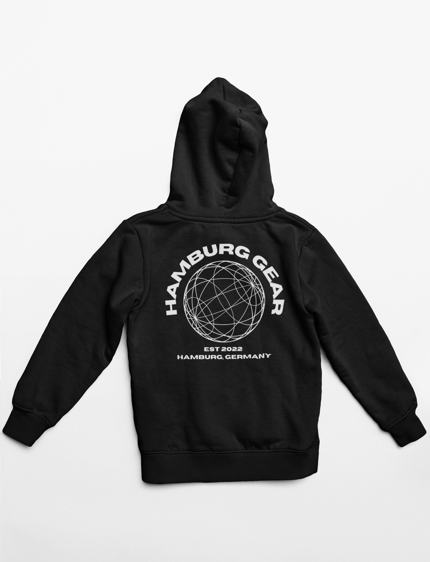 Hamburg Gear Hoodie Globe