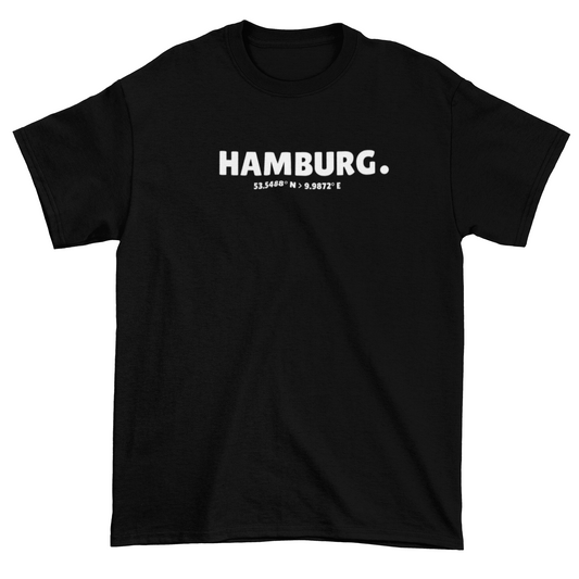 Hamburg T-Shirt  Koordinaten