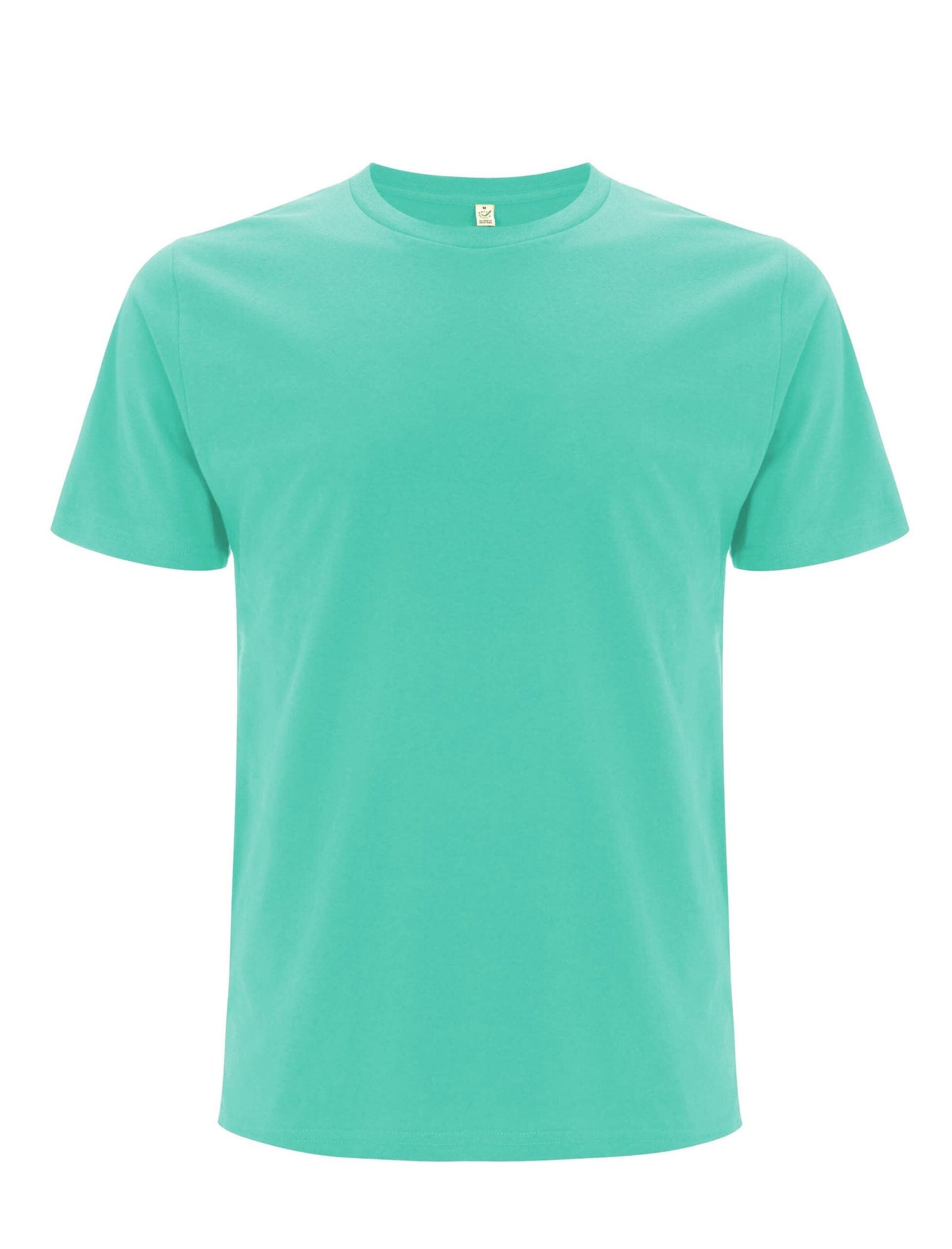 Basic Organic Tee ''100% BIO'' hamburggear S Mint Green Biobaumwolle