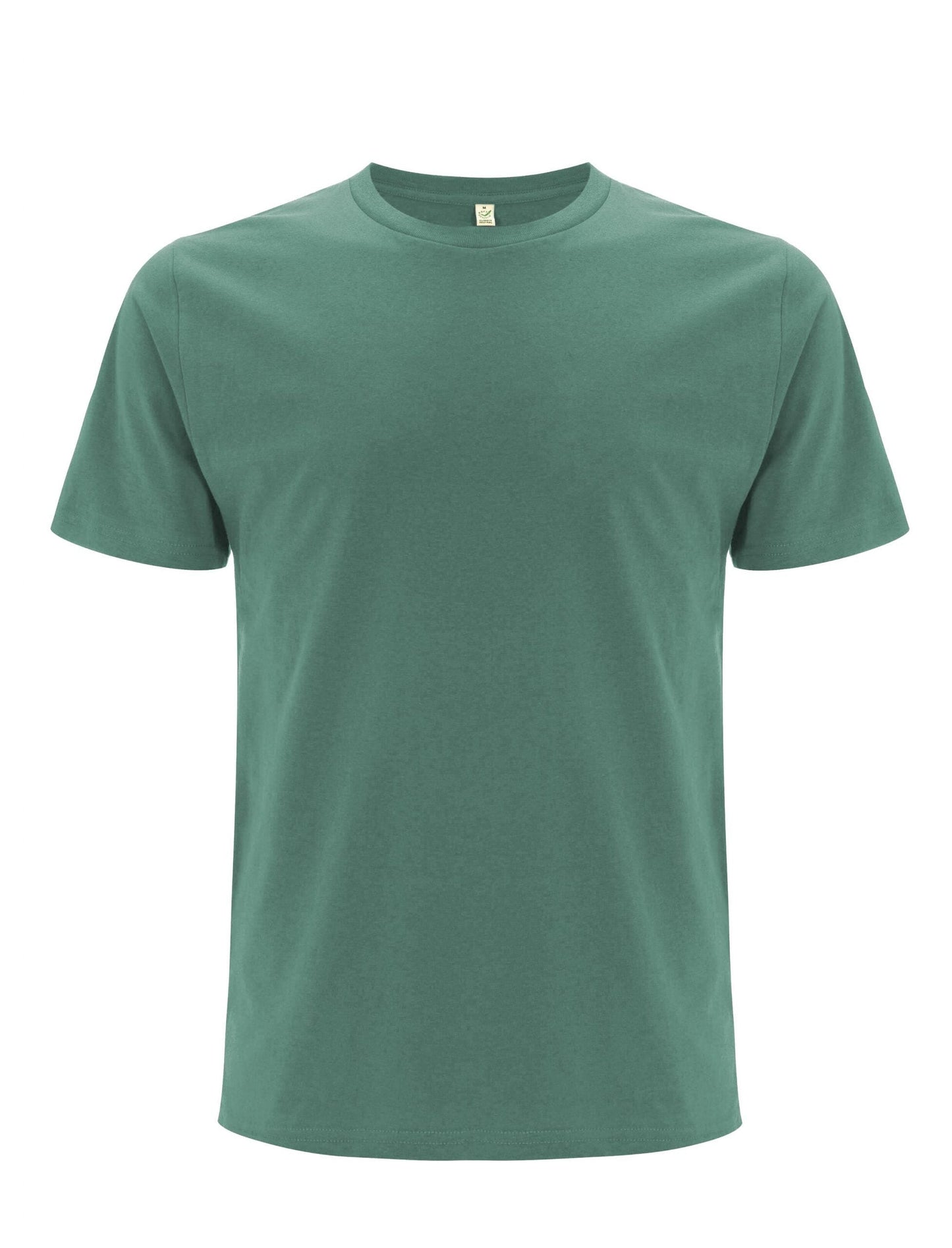 Basic Organic Tee ''100% BIO'' hamburggear S Sage Green Biobaumwolle