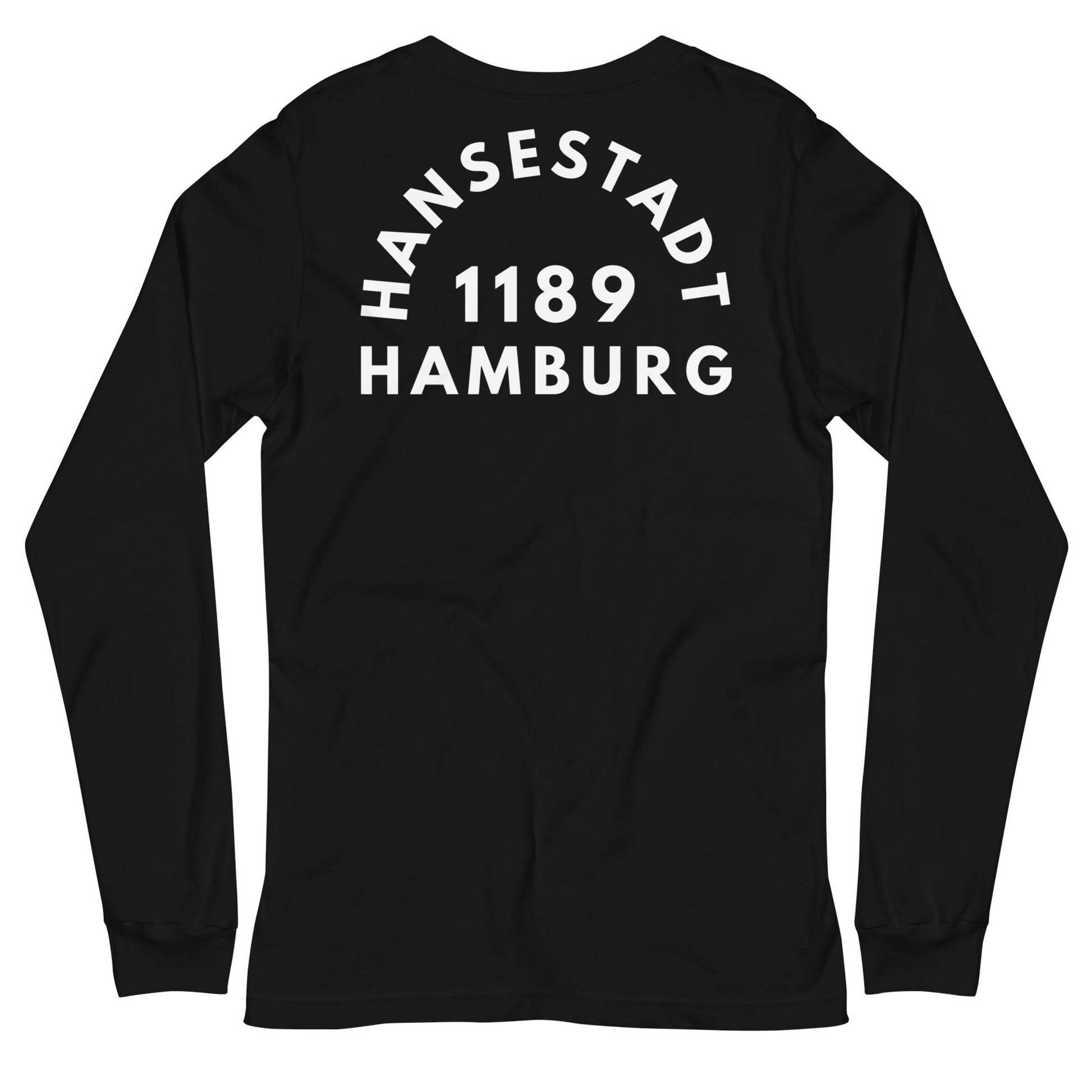 Organic Longsleeve Classic hamburggear Black L 