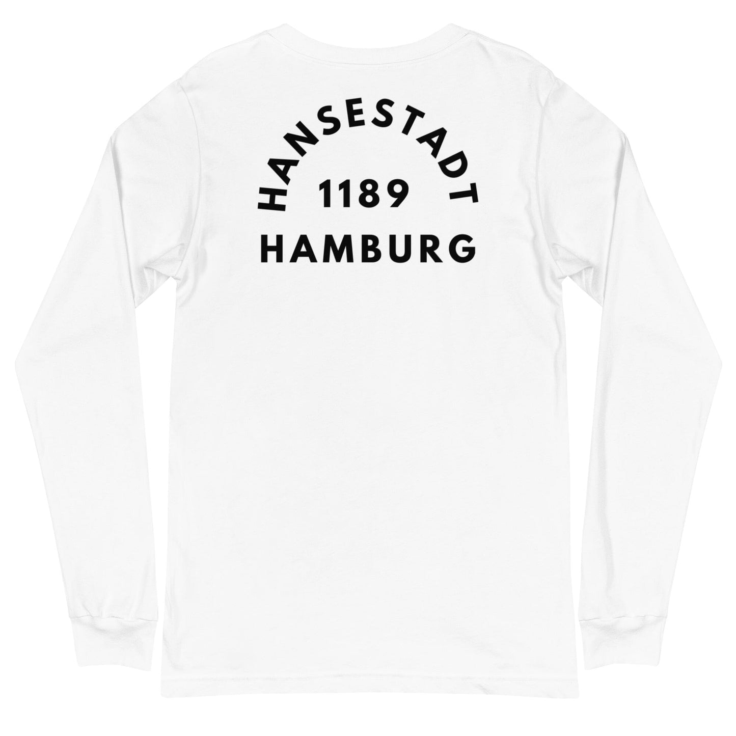 Organic Longsleeve Classic hamburggear White M 